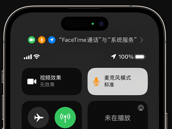 元门乡苹果授权维修网点分享iPhone在通话时让你的声音更清晰 