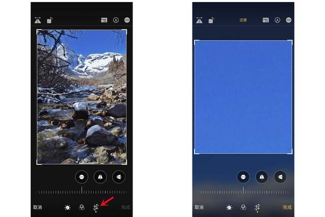 元门乡苹果手机维修分享iPhone手机如何使用裁剪功能隐藏照片 